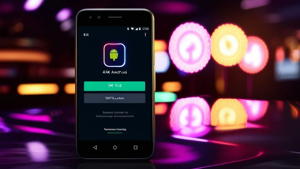 Plik APK Twindor na ekranie telefonu z Androidem